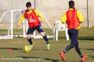 Sport - Calcio - Viterbese - L'allenamento di ieri - Diego Cenciarelli