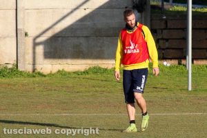 Sport - Calcio - Viterbese - L'allenamento di ieri - Elio Calderini