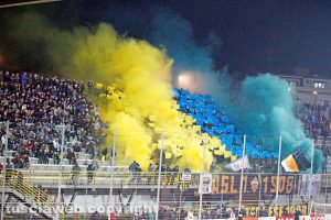 Sport - Calcio - Viterbese - La curva gialloblù