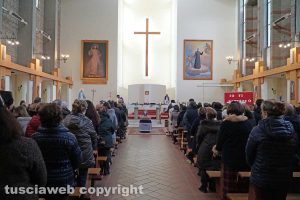 Viterbo - Il funerale di Sara Perlorca