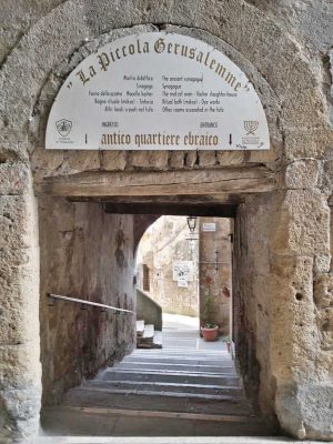 Quartiere ebraico a Pitigliano