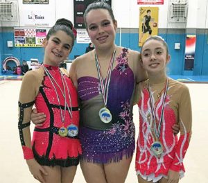Sport - Alcune atlete dell'Ad Gymmwell Valentano