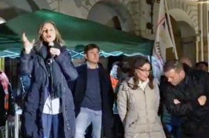 Civita Castellana - Roberta Lombardi con Alessandro Di Battista e Silvia Blasi