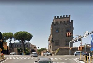 Viterbo - L'incrocio di viale Raniero Capocci