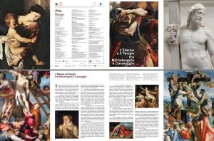 “L'eterno e il tempo tra Michelangelo e Caravaggio - L'opuscolo
