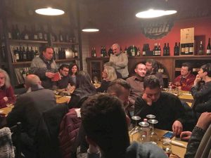 San Lorenzo nuovo - La serata "Vino e parole" al Caffè centrale