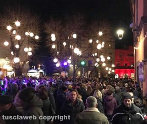 Viterbo - Esplode il Capodanno in piazza