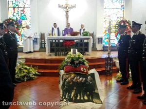 Tuscania - I funerali di Massimo Franceschini