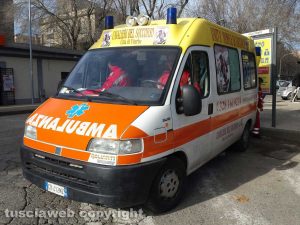 Un'ambulanza dei Cavalieri del soccorso