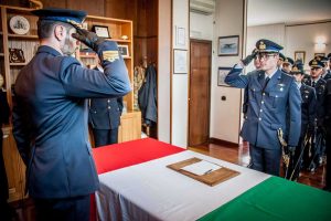 Giurano i marescialli del corso Vidharr