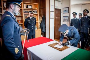Giurano i marescialli del corso Vidharr