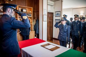 Giurano i marescialli del corso Vidharr