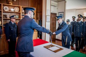 Giurano i marescialli del corso Vidharr