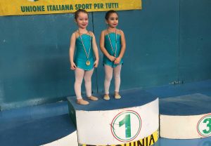 Le ginnaste al trofeo Tuscia 