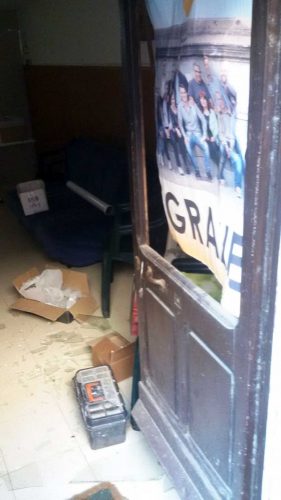 Corchiano - Spaccata la porta della sede del Pd