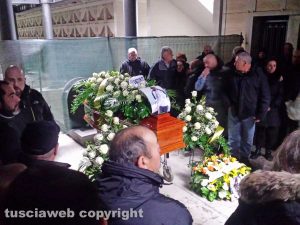 Viterbo - I funerali di Nicola Zanobi