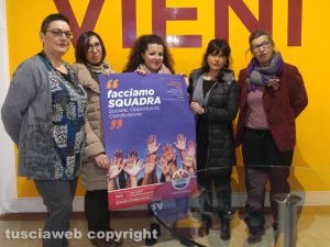 Viterbo - La presentazione dell'iniziativa "Facciamo squadra"