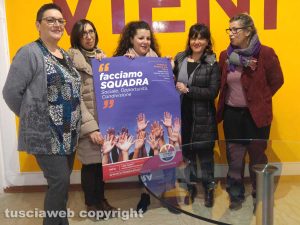Viterbo - La presentazione dell'iniziativa "Facciamo squadra"
