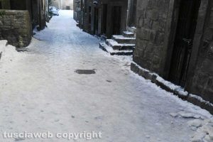 Viterbo - Neve - Via San Pellegrino