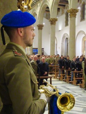 La Quercia - Il giubileo dei militari nella basilica