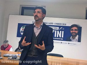 Daniele Sabatini apre la campagna elettorale