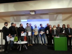 Artigiani e allievi del corso Makers del ferro