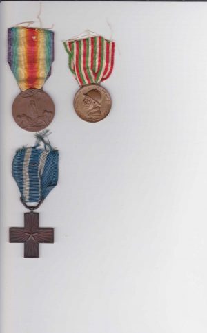 Medaglie del carabiniere Fausto Di Marco (Collezione Renato Petroselli)