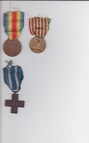 Medaglie del carabiniere Fausto Di Marco (Collezione Renato Petroselli)