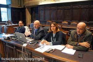 Viterbo - Sonia Perà alla presentazione del Piano per il commercio