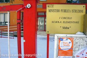 Viterbo - Scuole chiuse per la neve