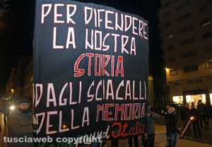 Viterbo - CasaPound celebra il "Giorno del Ricordo"