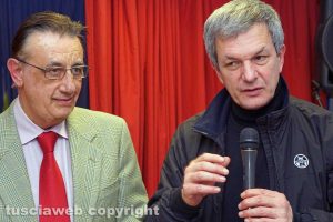 Viterbo - Luciano Barozzi e don Flavio