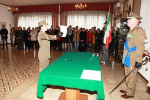 Viterbo - 20 marescialli giurano fedeltà alle istituzioni della Repubblica Italiana