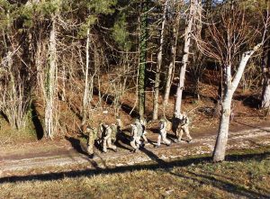 Viterbo - Esercitazione di orienteering e topografia della Scuola sottufficiali dell’esercito