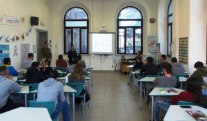 Gli infoteam della scuola sottufficiali nelle scuole viterbesi