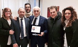 Viterbo - Al centro Marco Morbidelli, presidente Fidit Alto Lazio