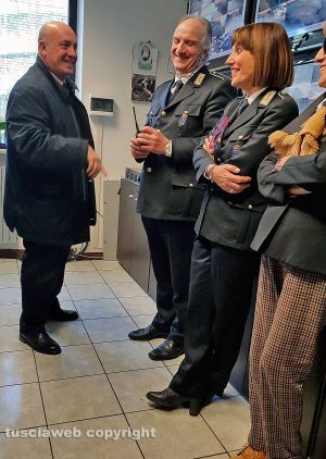 Viterbo - Il prefetto in visita al comando della polizia locale