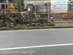Viterbo - Lavori in viale Fiume
