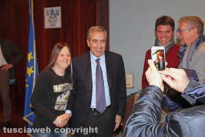Viterbo - Maurizio Gasparri alla presentazione dei candidati di Forza Italia in parlamento