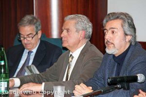 Maurizio Gasparri, Giovanni Arena e Francesco Battistoni