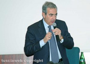 Viterbo - Maurizio Gasparri alla presentazione dei candidati di Forza Italia in parlamento