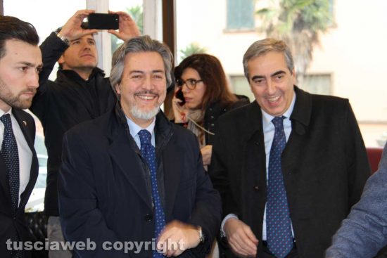 Francesco Battistoni e Maurizio Gasparri