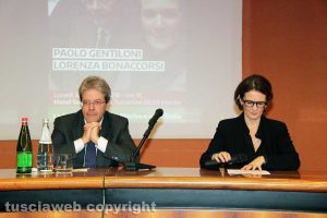 Paolo Gentiloni e Lorenza BonaccorsiPaolo Gentiloni e Lorenza Bonaccorsi