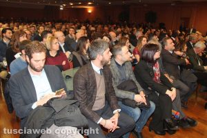 Viterbo - L'incontro con Paolo Gentiloni e Lorenza Bonaccorsi