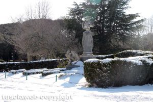 Viterbo - Neve a pratogiardino Lucio Battisti