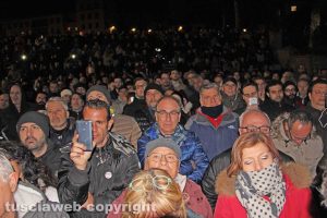 Viterbo - Alessandro Di Battista a piazza Unità d'Italia