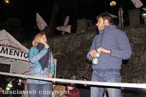 Roberta Lombardi e Alessandro Di Battista