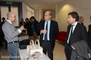 Nicola Zingaretti con Francesco Bigiotti