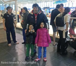 Sport - Nuoto - Michele Piedilato e la sua famiglia