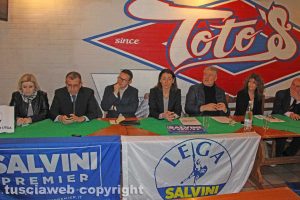 Viterbo - Lega - La presentazione dei candidati